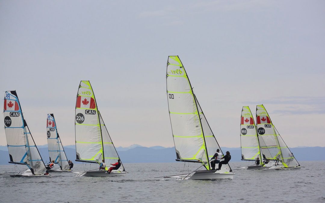 Sail Canada partners with the Canadian Armed Forces in preparation for the Tokyo 2020 Olympic Games at HMCS Quadra in Comox, British Columbia