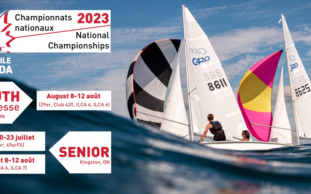 Sail Canada announces details for its 2023 National Championships