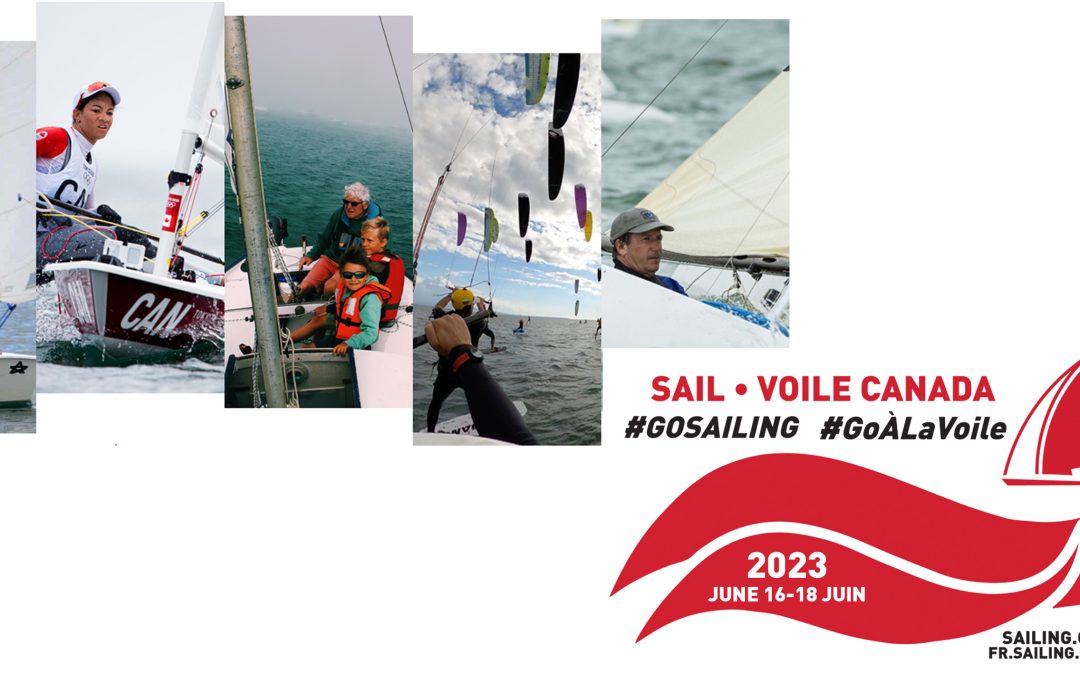Less than one month away:  Share the fun of sailing during the 2023 National #GoSailing Days June 16-18