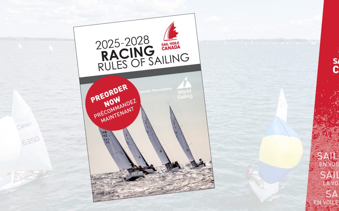 Order your 2025-2028 Racing Rules of Sailing Book now