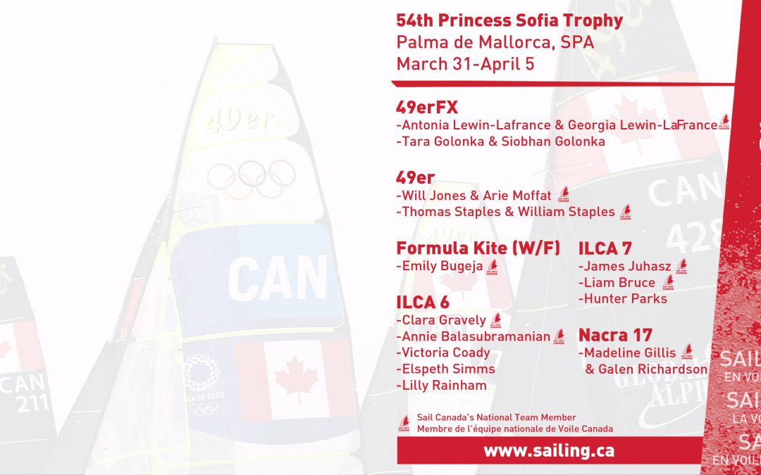 Canadian sailors’ road to the Los Angeles 2028 Olympic Games starts next week in Spain