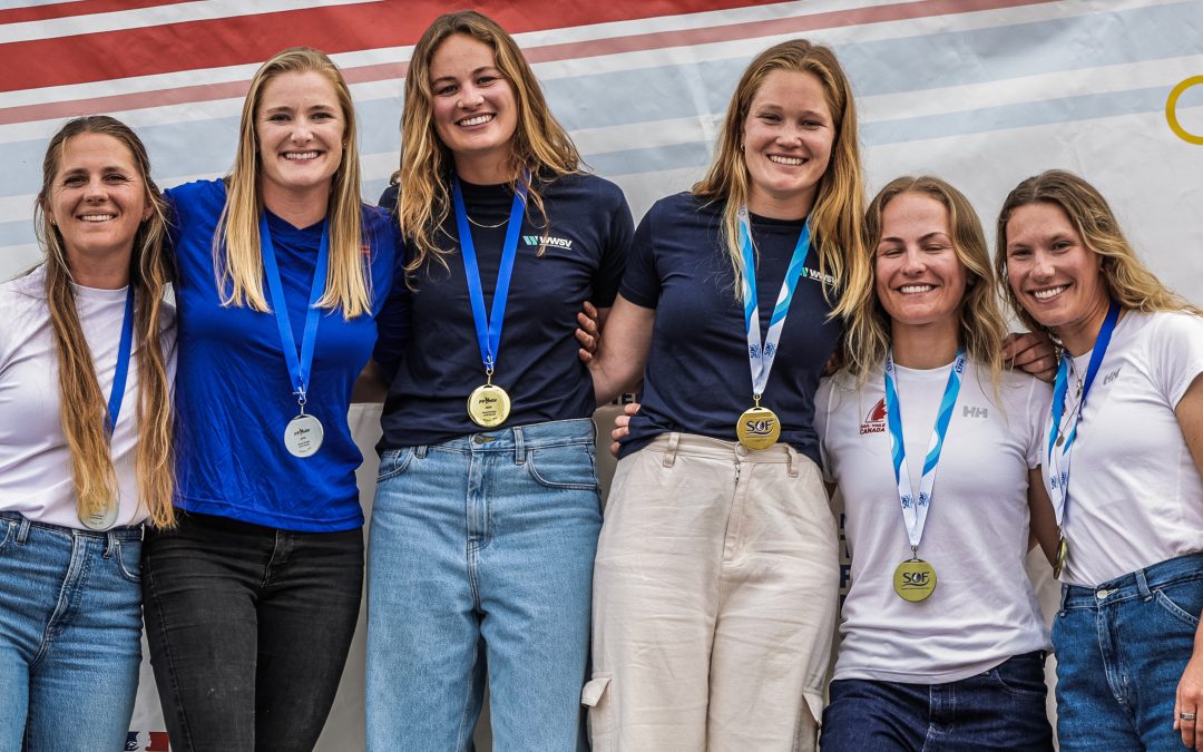 Antonia and Georgia Lewin-LaFrance win bronze medal at the 2025 Sailing Grand Slam Series event in France