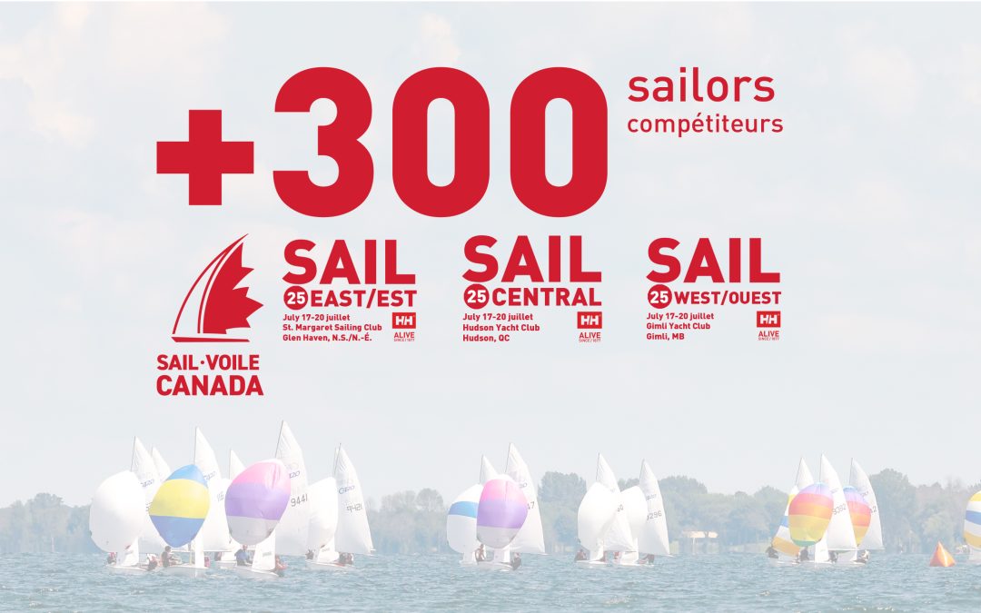 More than 300 young Canadian sailors in action this weekend across the country